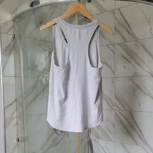 Lululemon Athletica Light Gray Tank Top
